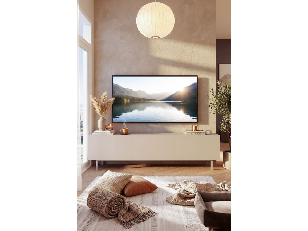 Mueble para la tele de madera «Coast» - 180 x 37 x 47 cm - Beige