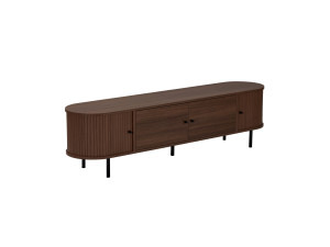 Mueble para la televisión de madera «Gentle» - 180 x 40 x 47 cm - Marrón