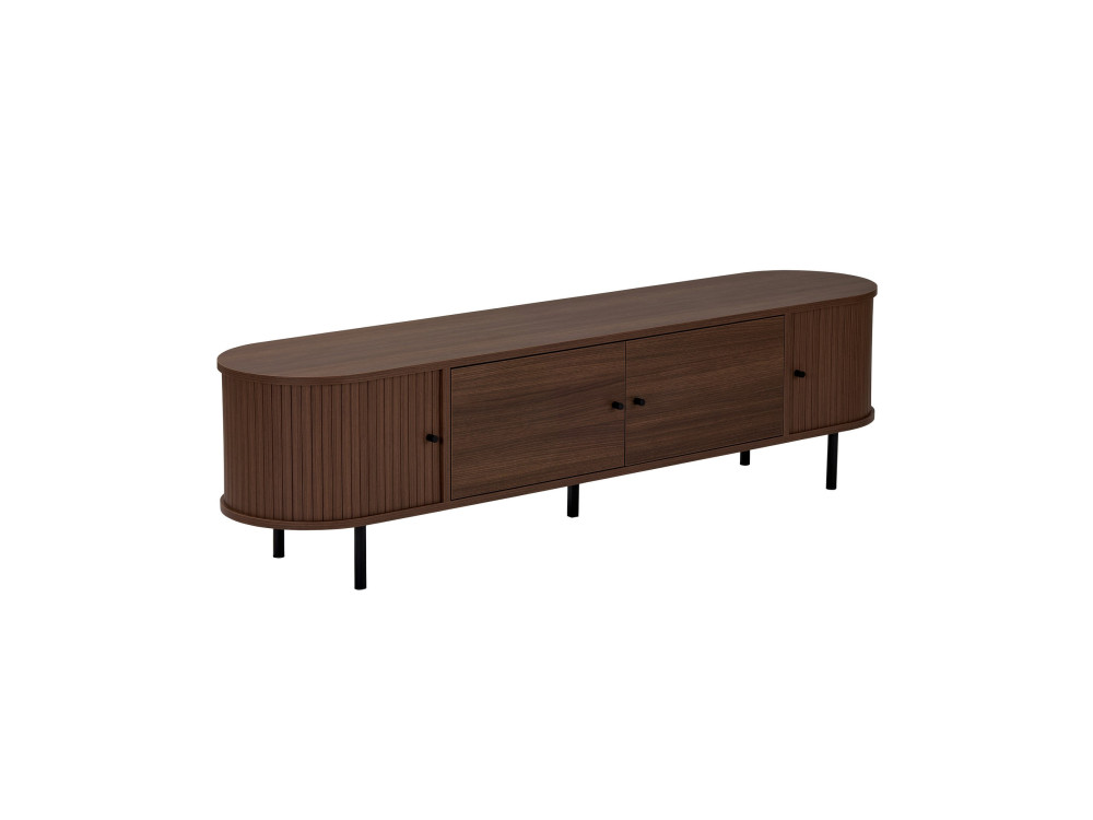 Mueble para la televisión de madera «Gentle» - 180 x 40 x 47 cm - Marrón