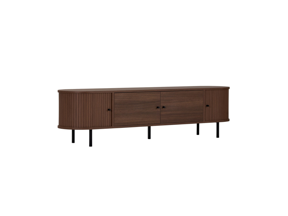 Mueble para la televisión de madera «Gentle» - 180 x 40 x 47 cm - Marrón