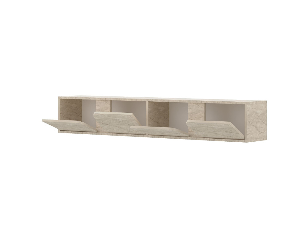 Mueble para la televisión de madera «Helen» - 180 x 30 x 30 cm - Beige