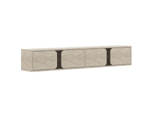 Mueble para la tele de madera «Helen» - 180 x 30 x 30 cm - Travertino