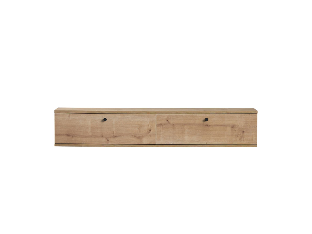 Mueble para la tele de madera «Ligne 140» - 140 x 25 x 25 cm - Beige