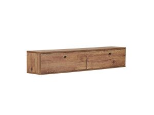 Mueble para la tele de madera «Ligne 140» - 140 x 25 x 25 cm - Marrón