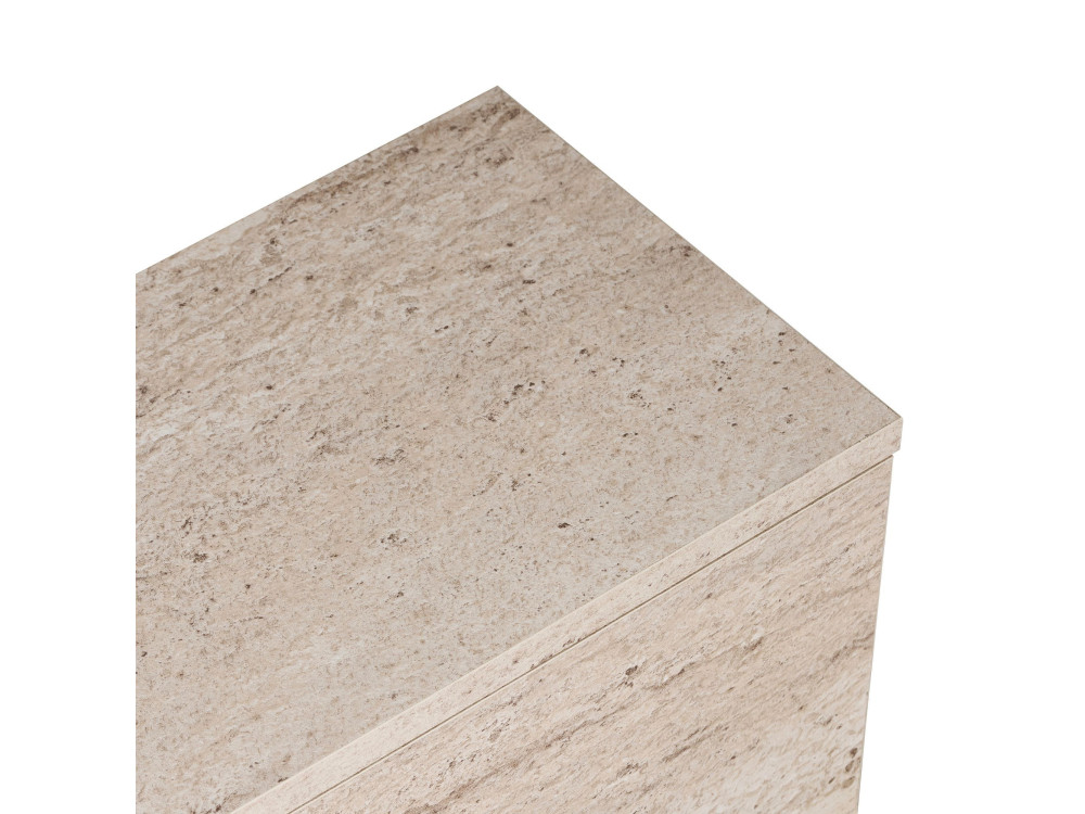 Mueble para la televisión de madera «Línea 140» - 140 x 25 x 25 cm - Travertino