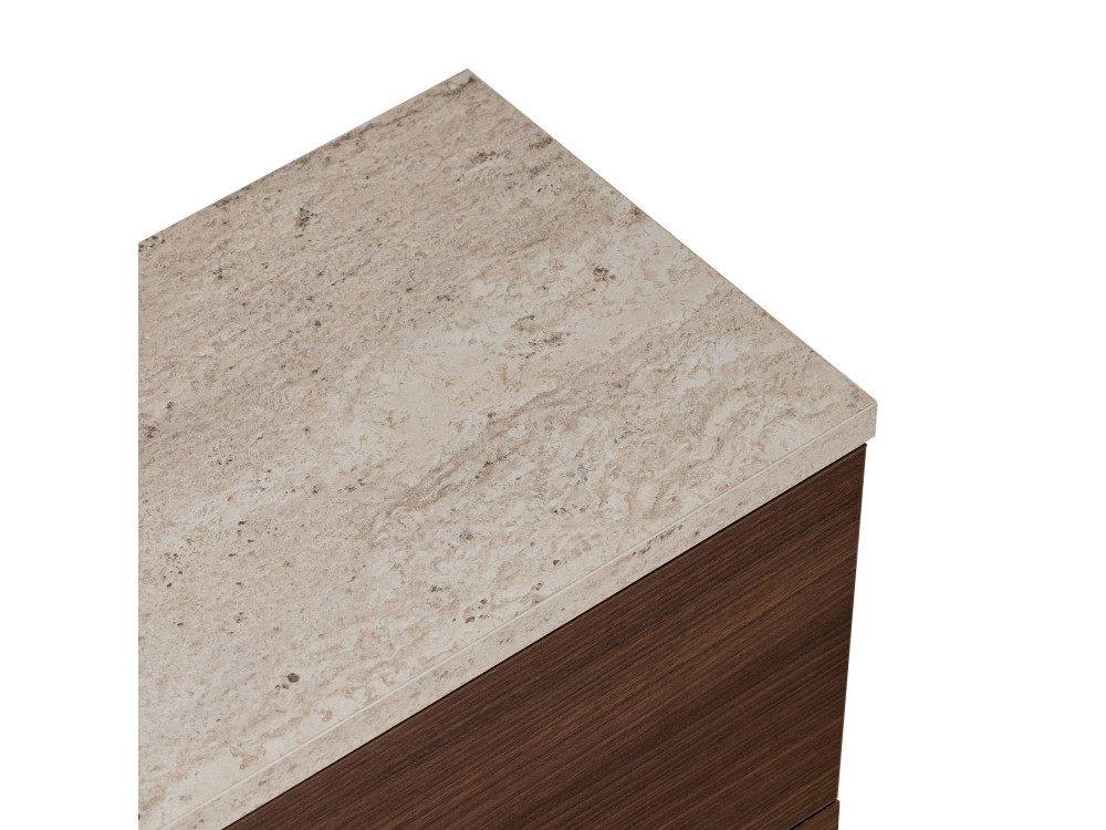 Mueble para la tele de madera «Ligne 140» - 140 x 25 x 25 cm - Marrón