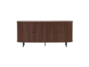 Mueble auxiliar de madera «Noble» - 180 x 40 x 80 cm - Marrón