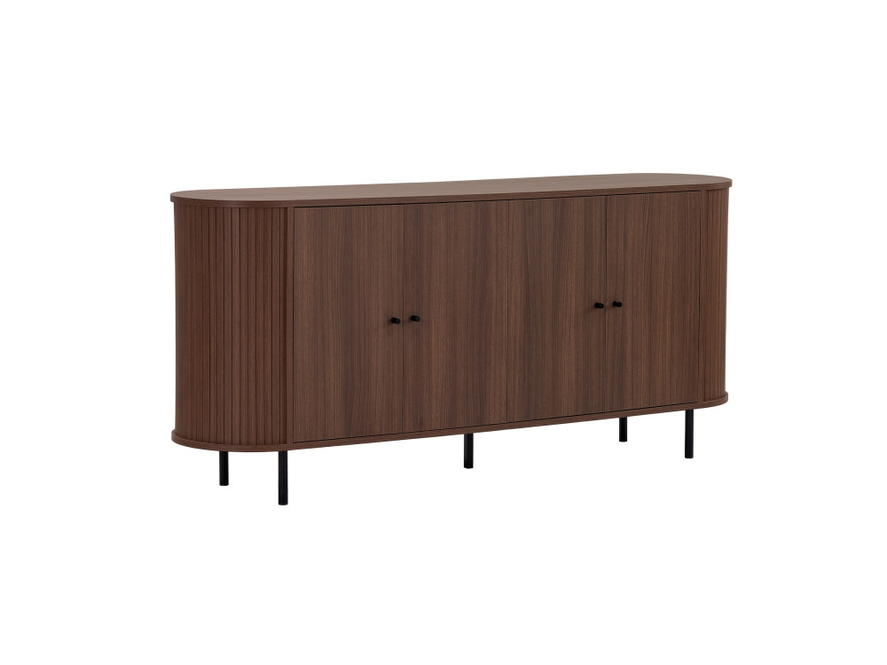 Mueble auxiliar de madera «Noble» - 180 x 40 x 80 cm - Marrón