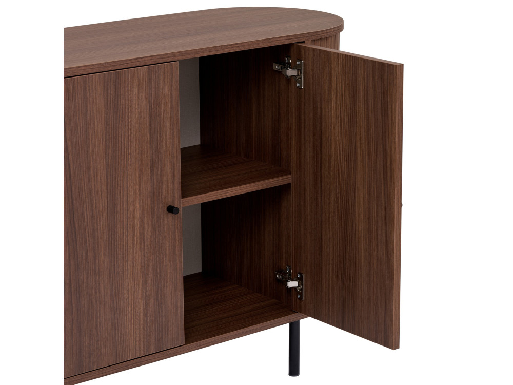 Mueble auxiliar de madera «Noble» - 180 x 40 x 80 cm - Marrón