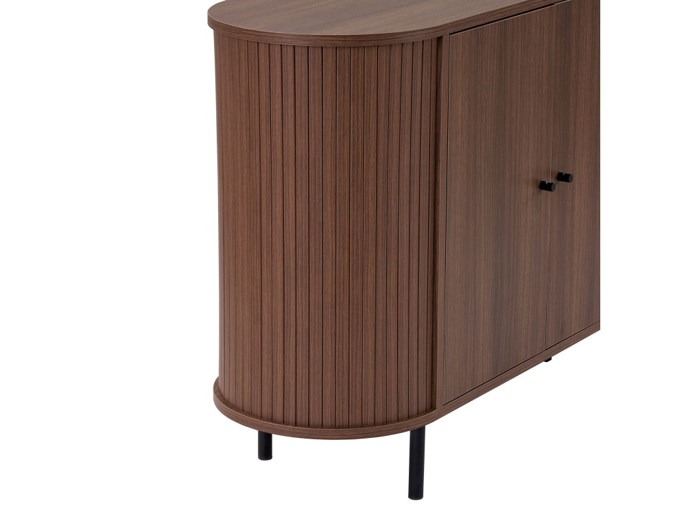 Mueble auxiliar de madera «Noble» - 180 x 40 x 80 cm - Marrón