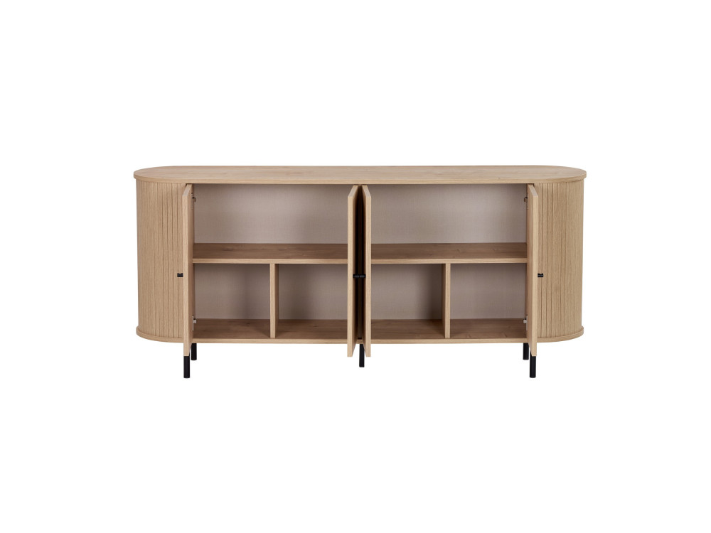 Mueble de madera «Noble» - 180 x 40 x 80 cm - Beige