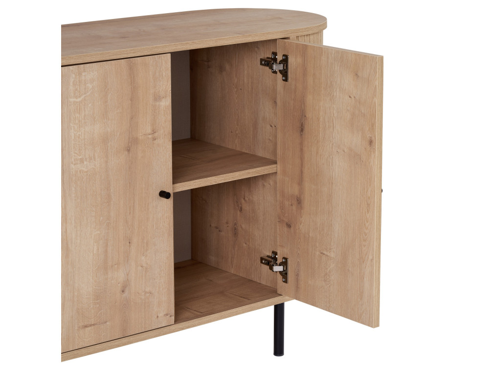 Mueble de madera «Noble» - 180 x 40 x 80 cm - Beige