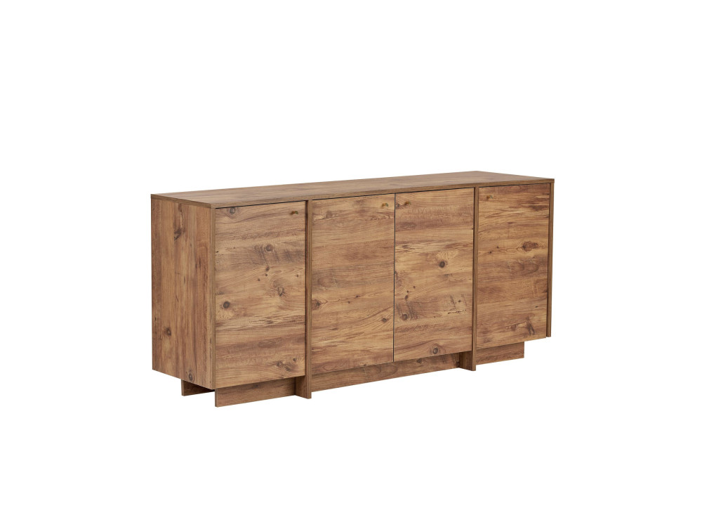 Mueble de madera «Varen» - 180 x 45 x 82 cm - Pino del Atlántico