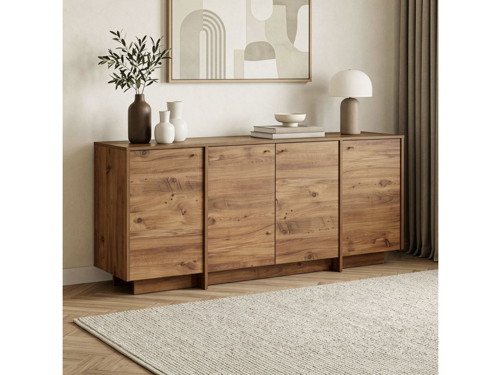 Mueble de madera «Varen» - 180 x 45 x 82 cm - Pino del Atlántico