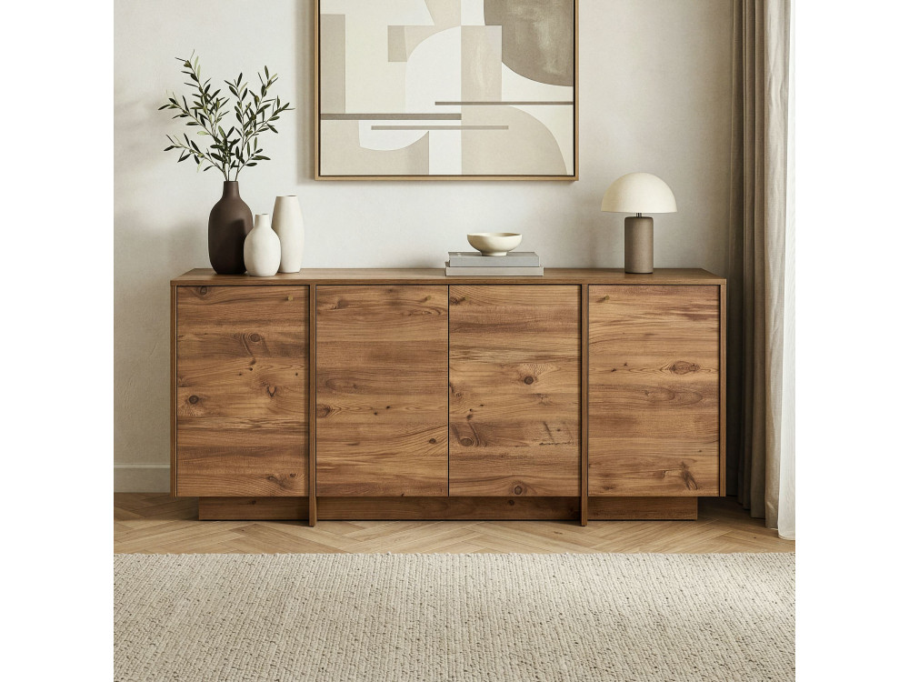Mueble de madera «Varen» - 180 x 45 x 82 cm - Pino del Atlántico