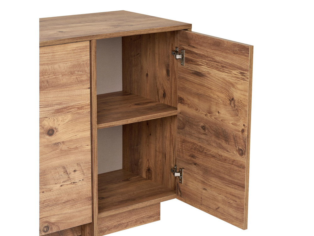 Mueble de madera «Varen» - 180 x 45 x 82 cm - Pino del Atlántico