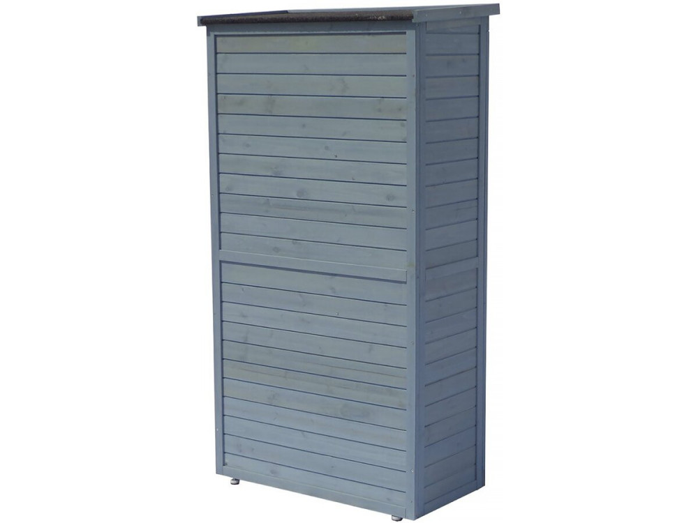 Armario para jardín "Space" - 87 x 46.5 x 160 cm - Azul cielo