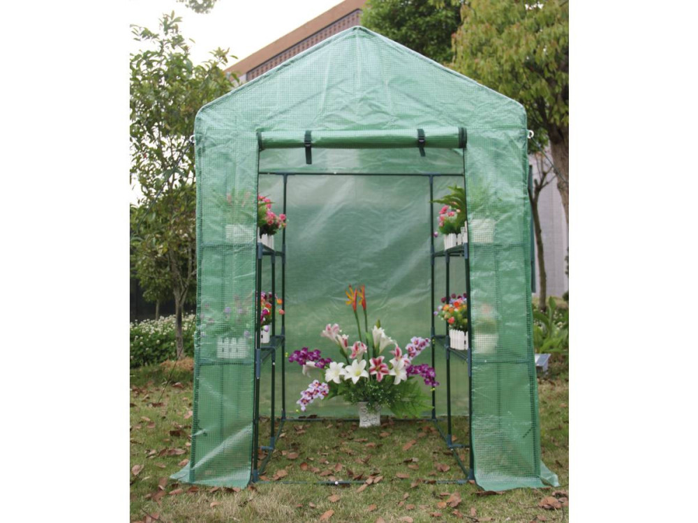 Invernadero para tomates Petunia- - 2.04m² - 1.43 x 1.43 x 1.95 m