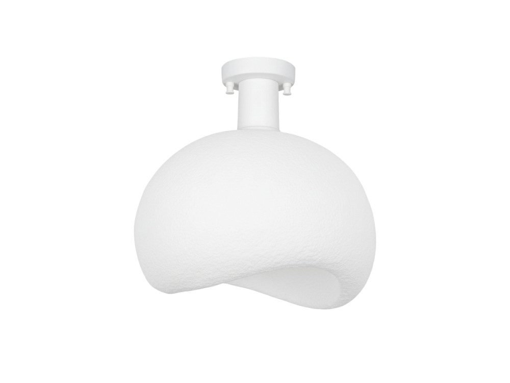 Lámpara de techo de metal «Yontu» - 34 x 29 x 33 cm - Blanco