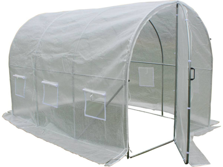 Invernadero con puerta batiente Mimosa -  180 g/m² - 6m² - 3 x 2 x 2 m