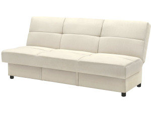 Sofá Clic-Clac "Enzo" - 186 x 80 x 87 cm - 3 plazas - Beige