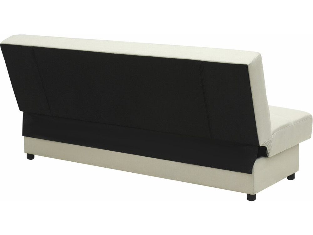 Sofá Clic-Clac "Enzo" - 186 x 80 x 87 cm - 3 plazas - Beige