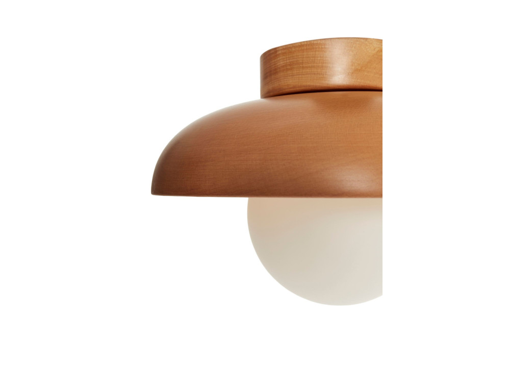 Lámpara de techo de madera «Hant-T» - Roble / Blanco