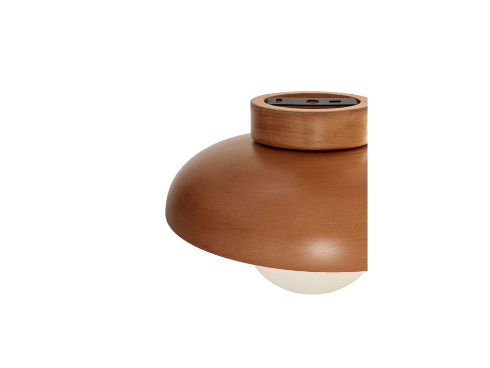 Lámpara de techo de madera «Hant-T» - Roble / Blanco
