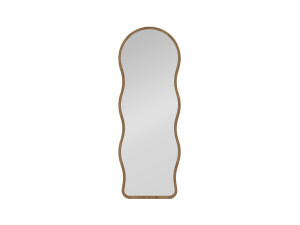 Espejo de pie de madera «Asial» - 50 x 160 x 2,2 cm - Roble Saphir