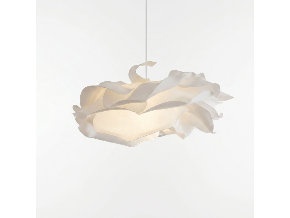 Lámpara colgante de plástico «MOD0009» - 58 x 58 cm - Blanca