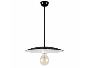 Lámpara colgante de metal «Soleil» - 39 x 39 cm - Negro