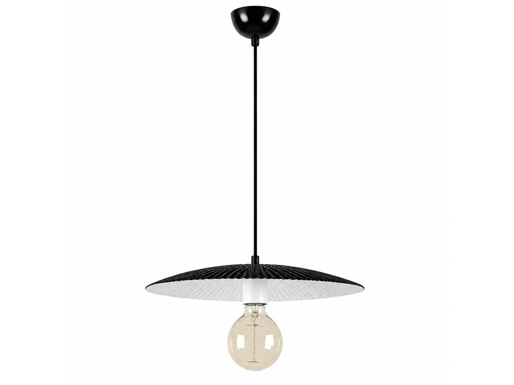 Lámpara colgante de metal «Soleil» - 39 x 39 cm - Negro