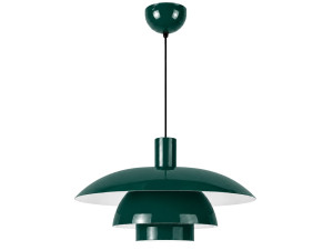 Lámpara colgante de metal «Layer» - 45 x 45 cm - Verde oscuro