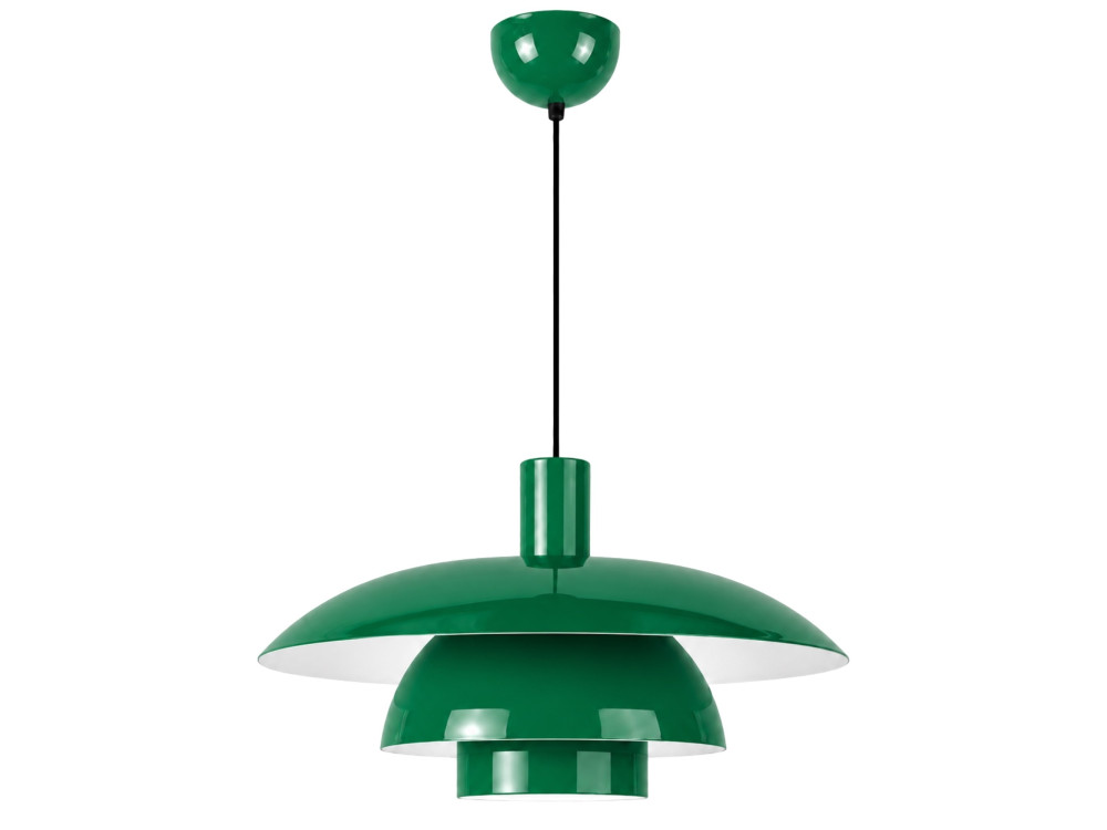 Lámpara colgante de metal «Layer» - 45 x 45 m - Verde claro