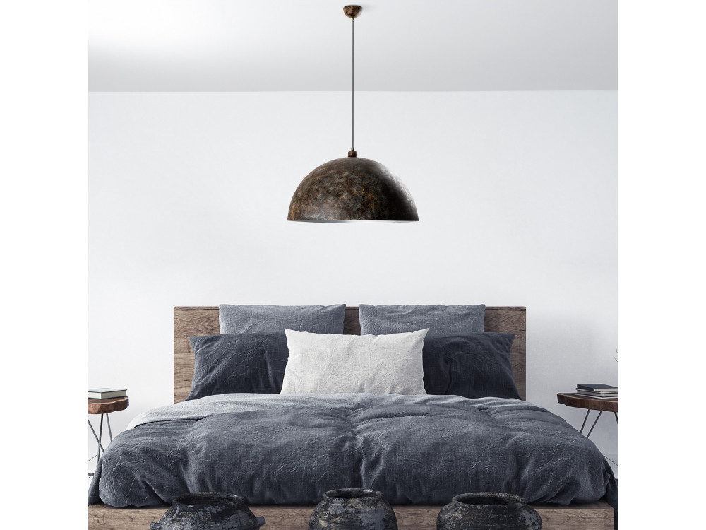 Lámpara colgante de metal «Kure» - 60 x 60 cm - Antigua