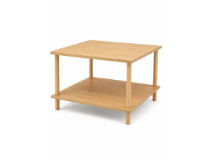 Mesa de centro de madera «Peka-0049» - 60 x 42,5 x 60 cm - Roble Saphir