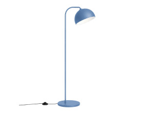 Lámpara de pie de metal «Yaka» - 51 x 51 cm - Azul
