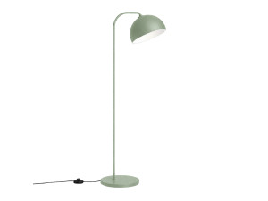 Lámpara de pie de metal «Yaka» - 51 x 51 cm - Verde menta