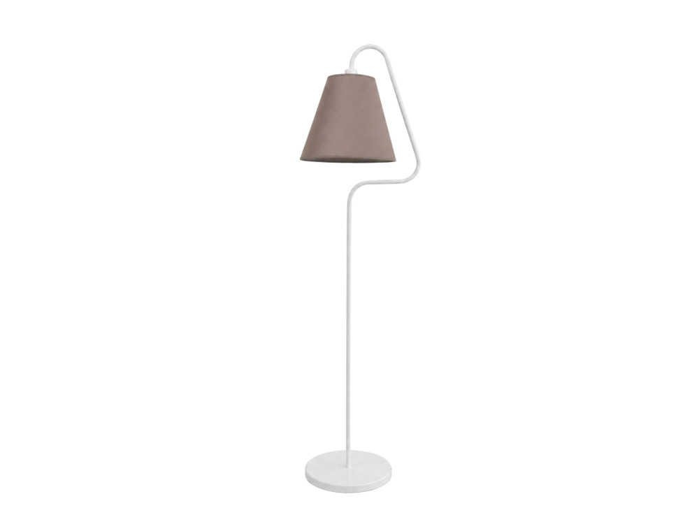 Lámpara de pie de metal «Altur» - 45 x 35 x 162 cm - Blanco