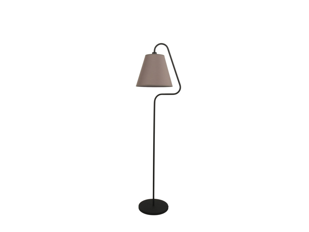 Lámpara de pie de metal «Altur» - 45 x 35 x 162 cm - Negro