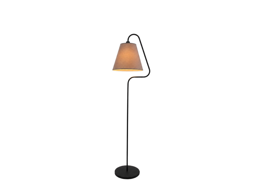 Lámpara de pie de metal «Altur» - 45 x 35 x 162 cm - Negro