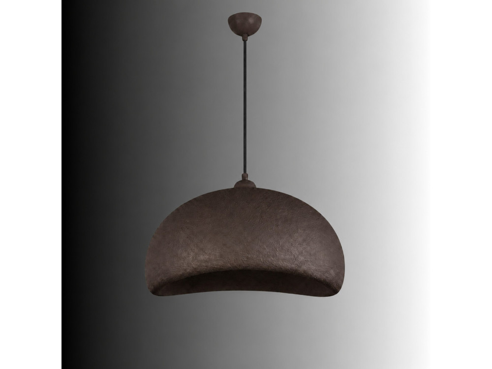 Lámpara colgante de metal «Beta» - 40 x 32 cm - Marrón