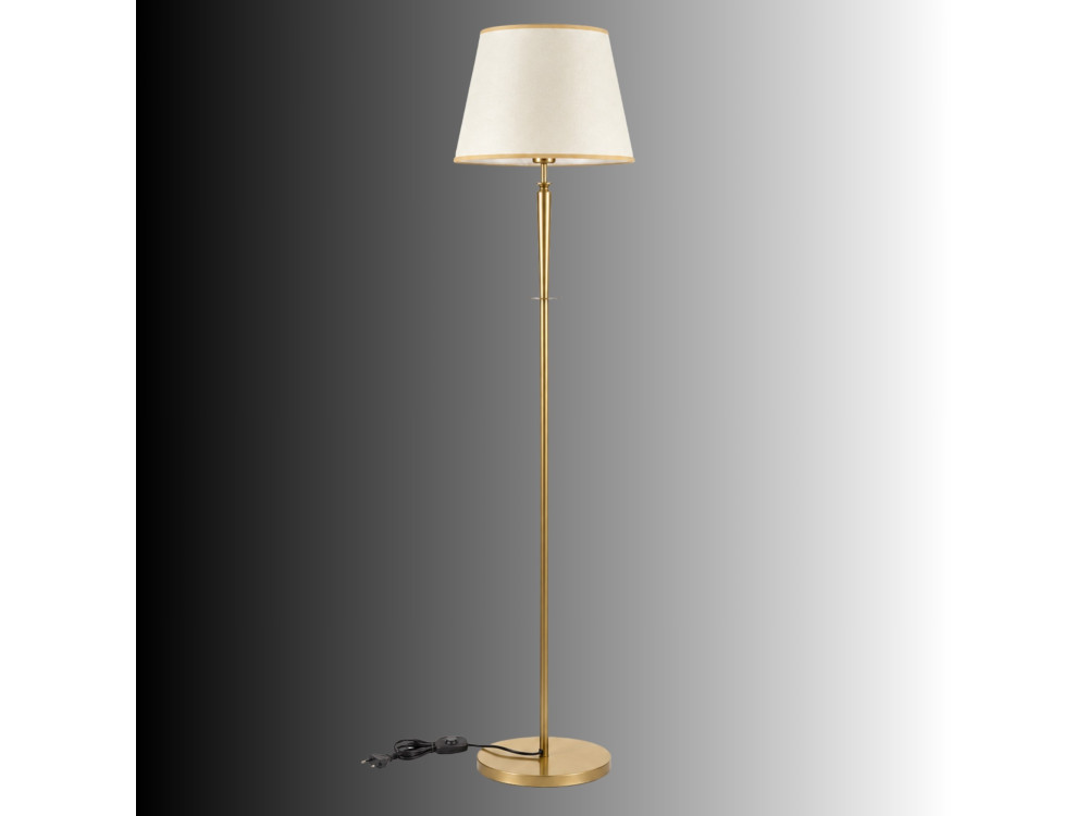 Lámpara de pie de metal «Milano» - 40 x 40 cm - Beige