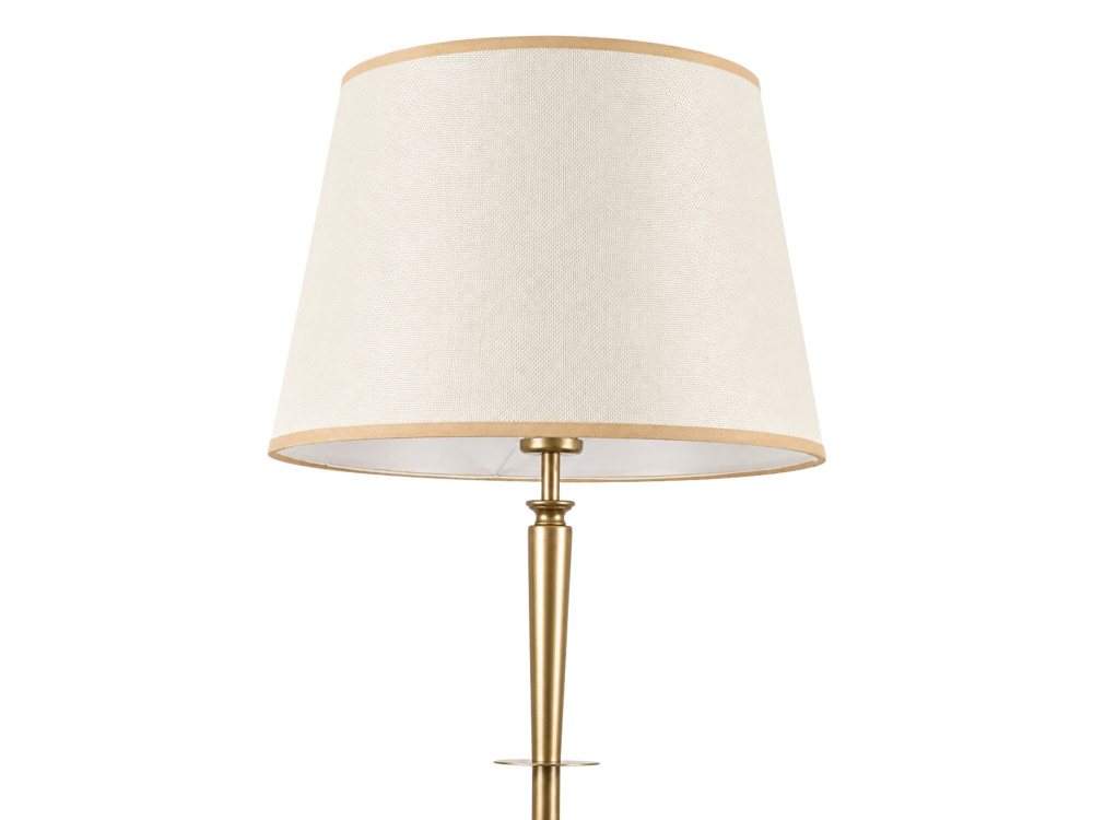 Lámpara de pie de metal «Milano» - 40 x 40 cm - Beige