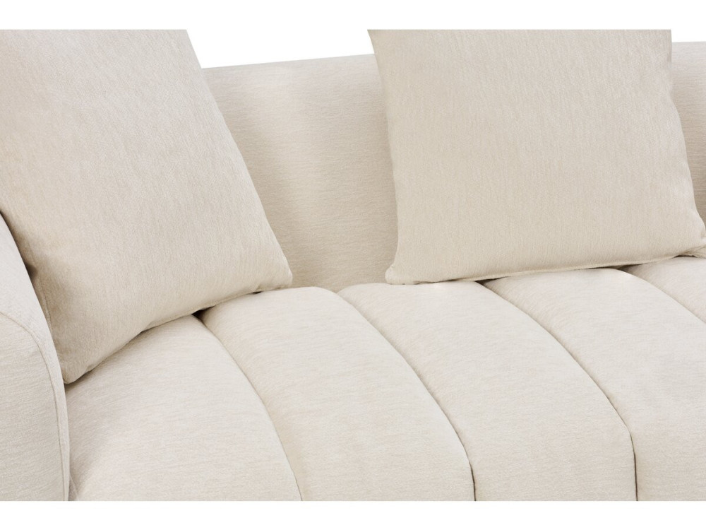 Sofá recto «La Fayette» - 3 plazas - Beige