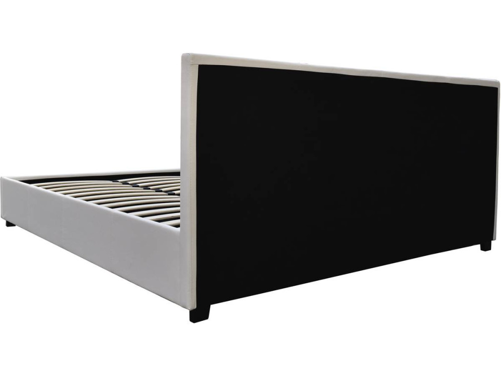 Cama en PVC "Carla"- 180 x 200 Blanco