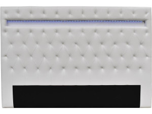 Cabecero LED "Deco" - 180 x 200 cm - Blanco