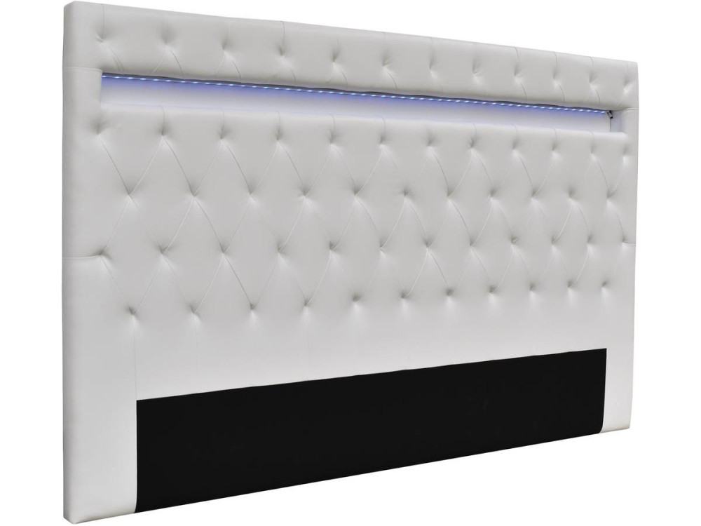 Cabecero LED "Deco" - 180 x 200 cm - Blanco