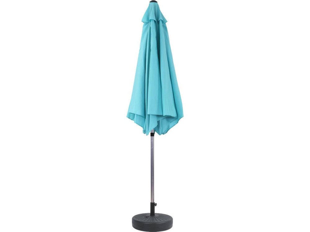 Parasol de Jardín Aluminio Sol” – Azul - Ø3m con base