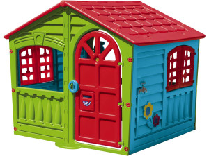 Casita para niños "Fun" - 1,40 x 1,11 x 1,15 m